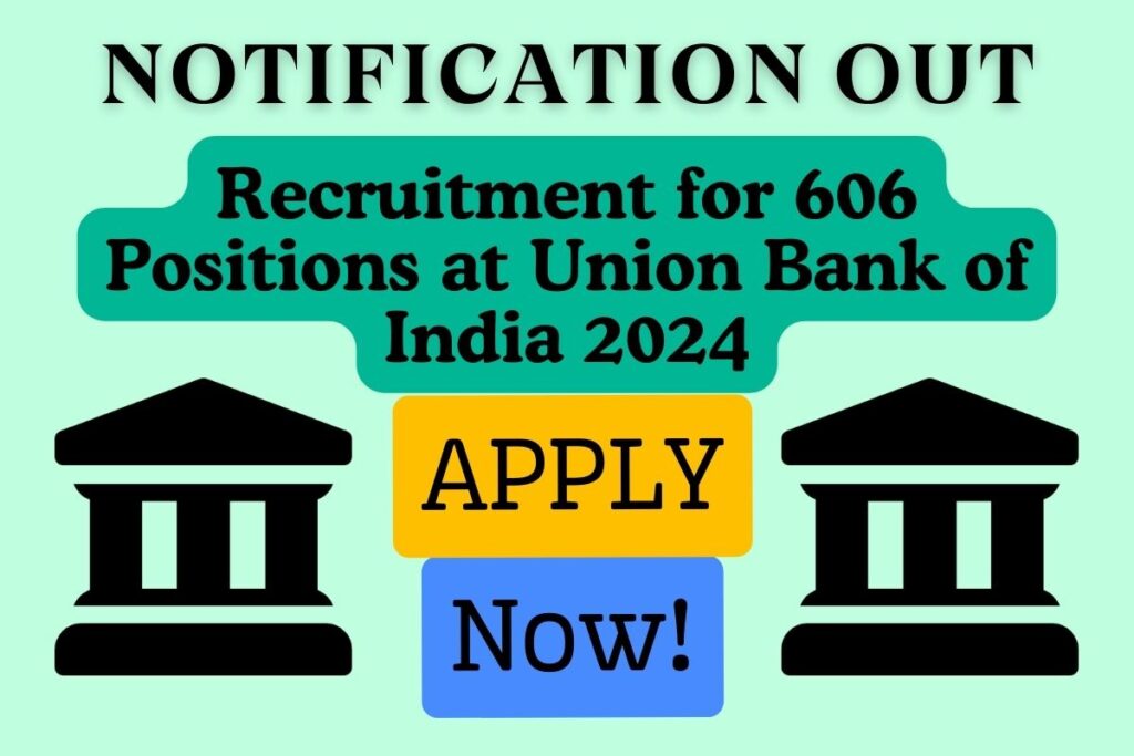 UBI Specialist Officers Recruitment 2024