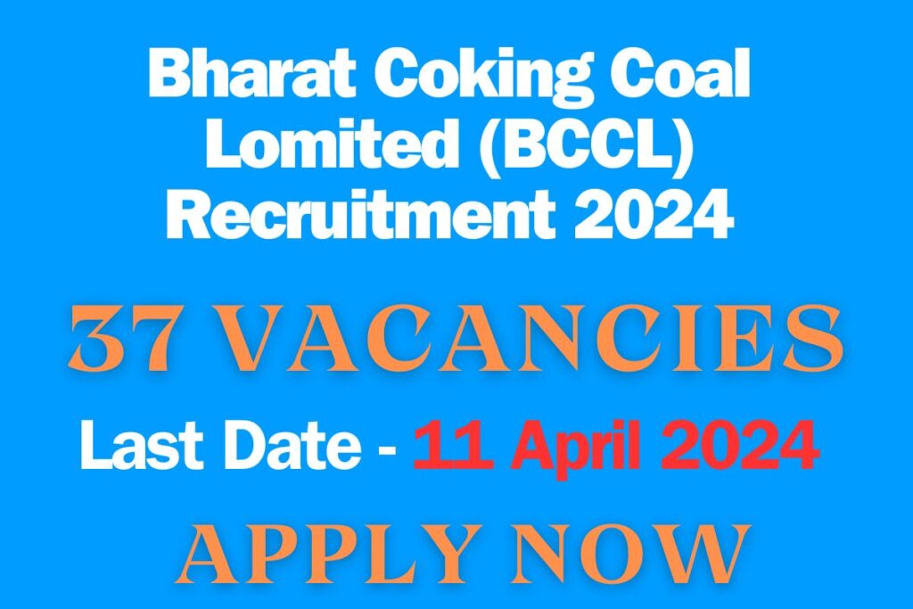 2024 BCCL Recruitment