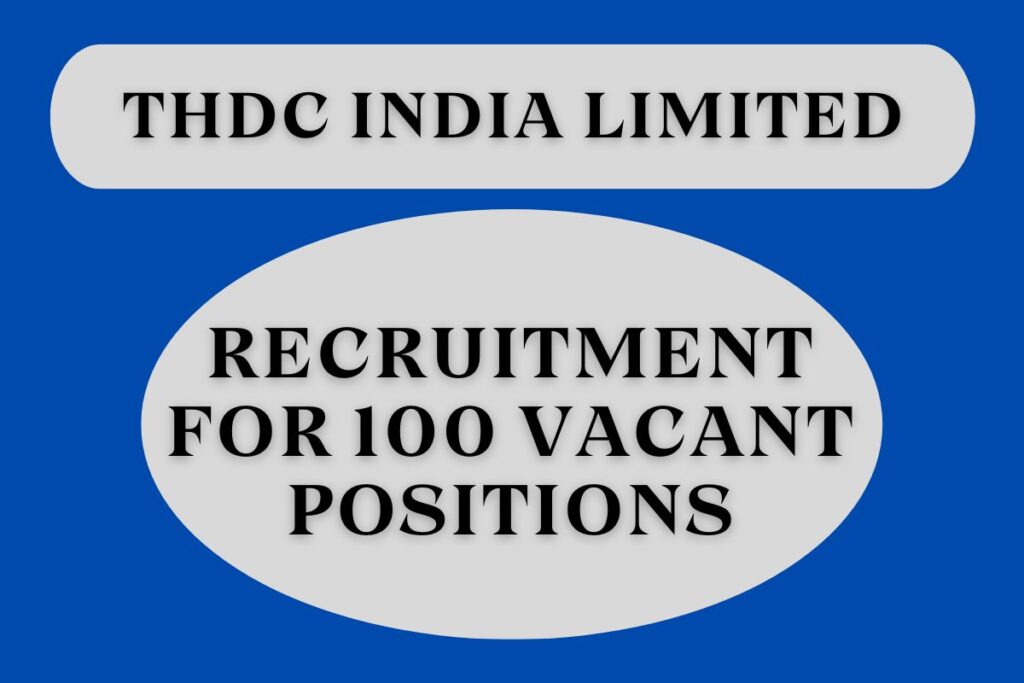 Recruitment in THDC