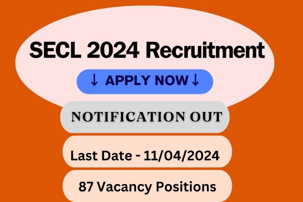 SECL 2024 Recruitment