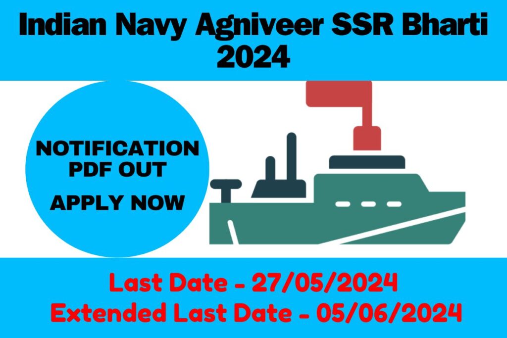 Indian Navy Agniveer SSR Bharti 2024