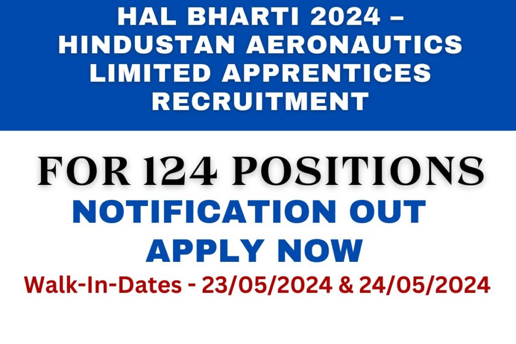 HAL Bharti 2024