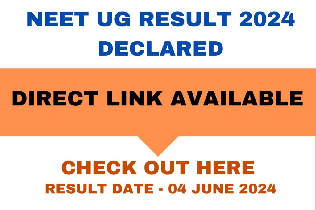 NEET UG Exam Result 2024