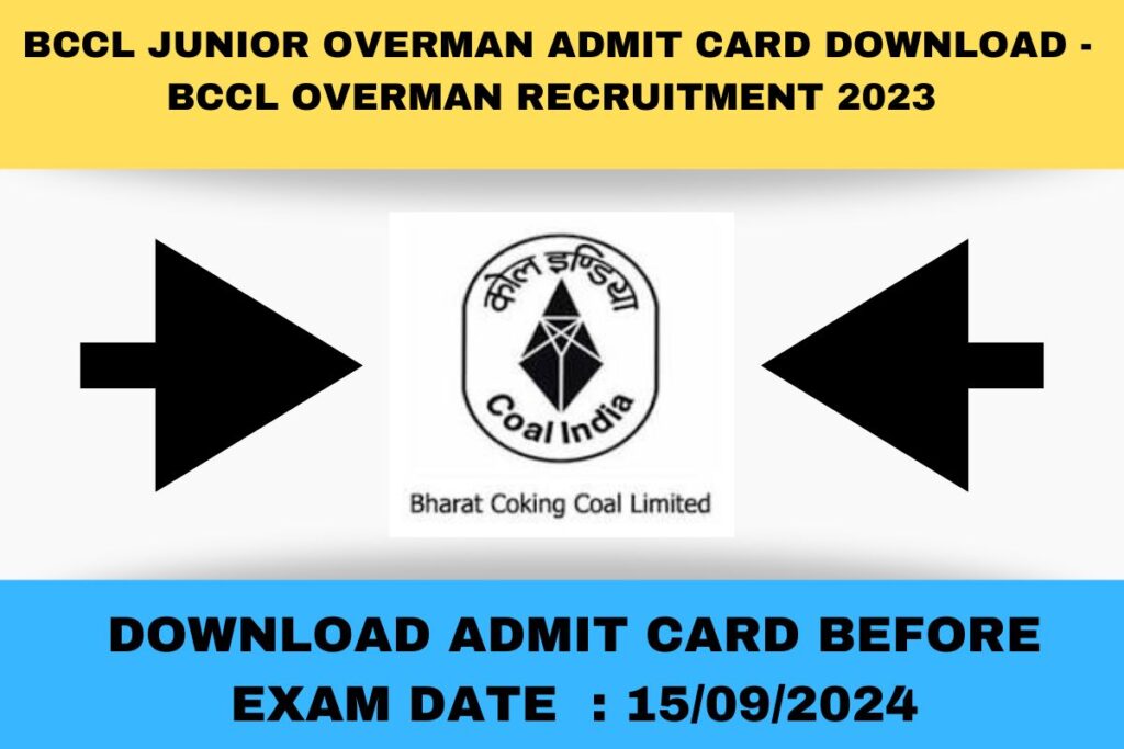 BCCL Admit Card