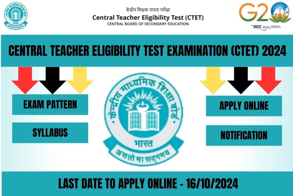 CBSE CTET Exam 2024