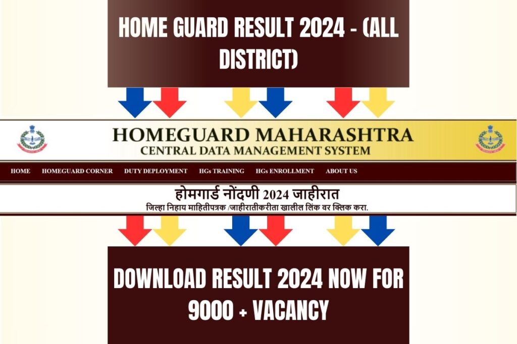 Maharashtra Home Guard Result 2024