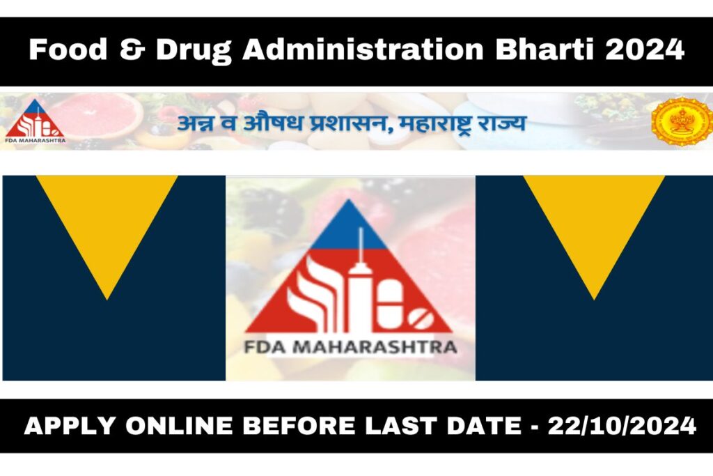 Maharashtra FDA Bharti 2024