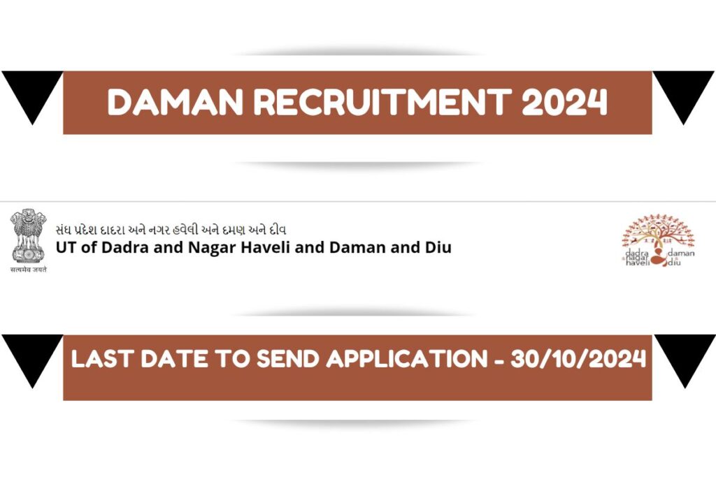 Directorate of Education Daman Recruitment 2024