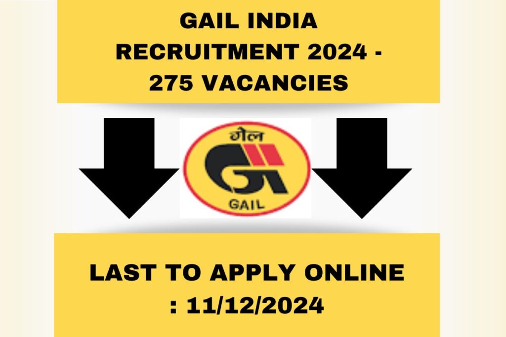 GAIL India Bharti 2024