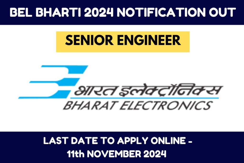 BEL Engineer Bharti 2024