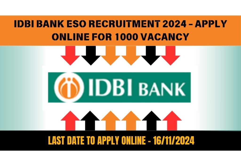 IDBI Bank ESO Bharti 2024