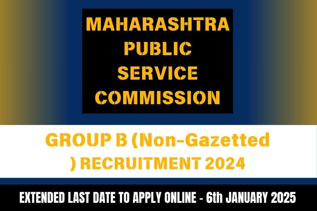 MPSC Group B Notification 2024